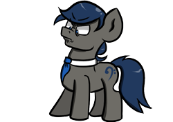 Size: 729x516 | Tagged: safe, artist:tranzmuteproductions, oc, oc only, earth pony, pony, angry, earth pony oc, male, necktie, simple background, solo, stallion, transparent background