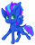 Size: 3177x4090 | Tagged: safe, artist:ermy-poo, oc, oc only, pony, chibi, simple background, smiling, solo, spread wings, transparent background, wings