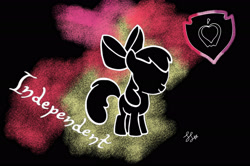 Size: 3007x1995 | Tagged: safe, artist:iistarshineii, apple bloom, earth pony, pony, g4, female, filly, solo