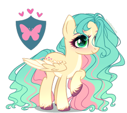 Size: 1100x980 | Tagged: safe, artist:gihhbloonde, oc, oc only, pegasus, pony, female, mare, offspring, parent:fluttershy, parent:hitch trailblazer, simple background, solo, transparent background