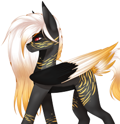 Size: 2904x3000 | Tagged: safe, artist:ermy-poo, oc, oc only, pony, folded wings, high res, simple background, solo, transparent background, wings
