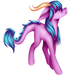 Size: 1920x1920 | Tagged: safe, artist:ermy-poo, oc, oc only, pony, eyes closed, floppy ears, horn, simple background, solo, transparent background