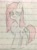 Size: 1308x1756 | Tagged: safe, artist:metaruscarlet, pinkie pie, earth pony, pony, g4, female, lined paper, mare, pinkamena diane pie, raised hoof, solo, traditional art