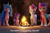 Size: 1084x716 | Tagged: safe, edit, edited screencap, editor:apatheticxaddict, screencap, izzy moonbow, pipp petals, sunny starscout, zipp storm, earth pony, pegasus, pony, unicorn, g5, my little pony: a new generation, campfire, female, implied hitch trailblazer, mare, meme, pipp is short, pipp is smol, short, smol, subtitles