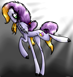 Size: 1705x1813 | Tagged: safe, artist:beamybutt, oc, oc only, earth pony, pony, abstract background, colored hooves, ear fluff, earth pony oc, eyelashes, female, mare, raised hoof, solo