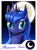 Size: 3300x4500 | Tagged: safe, artist:vasillium, princess luna, alicorn, pony, g4, bust, female, mare in the moon, moon, night, portrait, solo