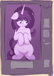 Size: 1317x1836 | Tagged: safe, artist:czu, oc, oc only, oc:czupone, pony, unicorn, femboy, male, solo, stallion, vending machine