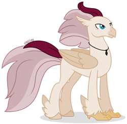 Size: 1920x1877 | Tagged: safe, artist:cirillaq, oc, oc only, oc:charming, classical hippogriff, hippogriff, male, simple background, solo, transparent background