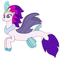 Size: 2545x2448 | Tagged: safe, artist:supahdonarudo, derpibooru exclusive, queen novo, seapony (g4), series:novoember, g4, my little pony: the movie, high res, simple background, transparent background