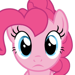 Size: 5000x5000 | Tagged: source needed, safe, artist:age3rcm, pinkie pie, earth pony, pony, g4, female, looking at you, mare, mare stare, simple background, solo, transparent background