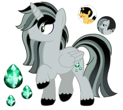 Size: 1199x1074 | Tagged: safe, artist:madlilon2051, marble pie, oc, oc:swift bow, alicorn, pony, g4, alicorn oc, base used, horn, male, offspring, parent:marble pie, parent:oc:swift bow, parents:canon x oc, simple background, stallion, transparent background, wings