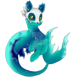 Size: 1024x1024 | Tagged: safe, artist:xfroggiii, oc, oc only, merpony, seapony (g4), deviantart watermark, fins, fish tail, flowing tail, green eyes, helmet, obtrusive watermark, simple background, solo, tail, transparent background, watermark