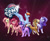 Size: 1280x1056 | Tagged: safe, artist:bakud, applejack, fluttershy, pinkie pie, rainbow dash, rarity, twilight sparkle, earth pony, pegasus, pony, unicorn, g4, applejack (g5 concept leak), eyelashes, female, fluttershy (g5 concept leak), g5 concept leak style, g5 concept leaks, mane six, mare, pinkie pie (g5 concept leak), rainbow dash (g5 concept leak), rarity (g5 concept leak), signature, smiling, twilight sparkle (g5 concept leak)