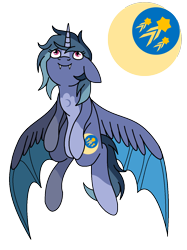 Size: 1068x1428 | Tagged: safe, artist:teal-quil, oc, oc only, alicorn, bat pony, bat pony alicorn, pony, bat wings, female, horn, mare, simple background, solo, transparent background, wings