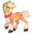 Size: 733x782 | Tagged: safe, artist:dogstoof, applejack, earth pony, pony, g4, alternate design, bandana, coat markings, colored hooves, cowboy hat, female, hat, kerchief, mare, pale belly, redesign, simple background, smiling, socks (coat markings), solo, transparent background, unshorn fetlocks