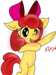 Size: 931x1241 | Tagged: safe, artist:projectofpurity, apple bloom, earth pony, firefly (insect), insect, pony, g4, bipedal, female, filly