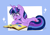 Size: 842x583 | Tagged: safe, artist:yourrdazzle, twilight sparkle, pony, unicorn, g4, book, female, glasses, lying down, prone, solo, unicorn twilight