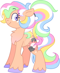 Size: 1280x1553 | Tagged: safe, artist:rohans-ponies, oc, oc only, earth pony, pony, female, mare, simple background, solo, transparent background