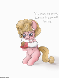 Size: 1536x2048 | Tagged: safe, artist:ledwine glass, phyllis cloverleaf, sprout cloverleaf, earth pony, pony, g5, my little pony: a new generation, adoraphyllis, baby, baby pony, belly button, blanket, carrying, curly hair, cute, daaaaaaaaaaaw, earring, female, glasses, hair, jewelry, male, mother and child, mother and son, necklace, onomatopoeia, pearl earrings, pearl necklace, simple background, sleeping, standing, standing on two hooves, standing up, what could possibly go wrong, wrapped up, zzz