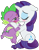 Size: 1132x1450 | Tagged: safe, artist:georgegarza01, rarity, spike, dragon, pony, unicorn, g4, age difference, blushing, cute, duo, duo male and female, eyes closed, eyeshadow, female, floppy ears, green eyes, holding a dragon, holding a spike, hooves on cheeks, horn, kiss mark, kiss on the lips, kissing, lipstick, makeup, male, mare, raribetes, ship:sparity, shipping, show accurate, simple background, spikabetes, spikelove, straight, transparent background, vector, winged spike, wings