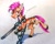 Size: 3379x2708 | Tagged: safe, artist:creature.exist, oc, oc only, oc:creature.exist, cyborg, cyborg pony, earth pony, pony, amputee, armed, belt, chainsaw, cloven hooves, cyber legs, ear fluff, female, fluffy, high res, machine, photo, prosthetic leg, prosthetic limb, prosthetics, solo