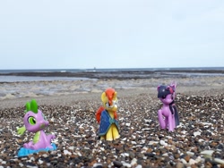 Size: 1236x927 | Tagged: safe, artist:dingopatagonico, spike, sunburst, twilight sparkle, pony, g4, irl, photo, toy