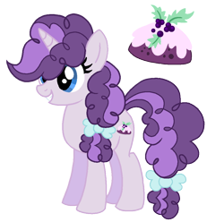 Size: 946x940 | Tagged: safe, artist:madlilon2051, oc, oc only, pony, unicorn, base used, cake, eyelashes, female, food, horn, mare, offspring, parent:party favor, parent:sugar belle, parents:partybelle, simple background, solo, transparent background, unicorn oc