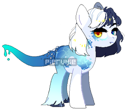 Size: 419x363 | Tagged: safe, artist:pierunie, oc, oc only, earth pony, pony, base used, earth pony oc, heterochromia, simple background, solo, transparent background, unshorn fetlocks