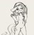 Size: 3600x3694 | Tagged: safe, artist:miokomata, fluttershy, pegasus, semi-anthro, g4, arm hooves, belly button, bipedal, female, floppy ears, freckles, freckleshy, frog (hoof), gray background, grayscale, grin, heart, high res, hoof heart, lip bite, mare, monochrome, simple background, sketch, smiling, solo, underhoof