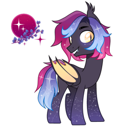 Size: 2046x2230 | Tagged: safe, artist:moonbatz, oc, oc only, bat pony, pony, high res, male, simple background, solo, stallion, transparent background