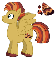 Size: 846x887 | Tagged: safe, artist:madlilon2051, oc, oc only, pegasus, pony, base used, male, offspring, parent:bulk biceps, parent:maud pie, parents:maudceps, pegasus oc, simple background, smiling, solo, stallion, transparent background, unshorn fetlocks, wings