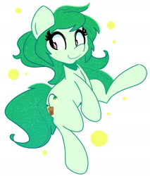 Size: 1996x2339 | Tagged: safe, artist:kindakismet, idw, wallflower blush, earth pony, pony, g4, nightmare knights, spoiler:comic, earth pony wallflower blush, ponified, simple background, smiling, solo, white background