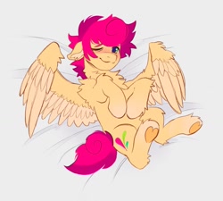 Size: 1495x1344 | Tagged: safe, artist:draw3, oc, oc only, oc:wallparty, pegasus, pony, solo