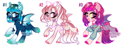 Size: 1800x672 | Tagged: safe, artist:herusann, oc, oc only, bat pony, pony, base used, bat pony oc, bat wings, clothes, eyelashes, female, hoof polish, makeup, mare, open mouth, simple background, transparent background, wings