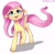 Size: 1694x1668 | Tagged: safe, artist:mikes_crib, fluttershy, pegasus, pony, g4, blushing, cute, female, floppy ears, folded wings, happy, looking at you, mare, open mouth, open smile, raised hoof, shyabetes, simple background, smiling, smiling at you, solo, white background, wings