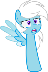 Size: 1000x1500 | Tagged: safe, artist:kaitykat117, oc, oc only, oc:feather bloom(fb), oc:feather_bloom, pony, funny, pogo pony, simple background, solo, transparent background, vector