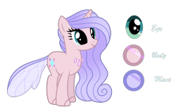 Size: 1174x748 | Tagged: safe, artist:dawnheartyt, oc, oc only, oc:glitter diamond, changedling, changeling, pony, base used, changedling oc, changeling oc, eyelashes, female, interspecies offspring, mare, offspring, parent:sweetie belle, parent:unnamed oc, parents:canon x oc, reference sheet, simple background, smiling, solo, transparent background