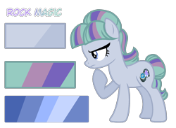 Size: 1500x1100 | Tagged: safe, artist:just-silvushka, oc, oc only, oc:rock magic, earth pony, pony, base used, earth pony oc, eyelashes, female, frown, magical lesbian spawn, mare, offspring, parent:maud pie, parent:starlight glimmer, raised hoof, simple background, solo, thinking, transparent background