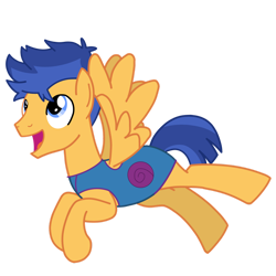 Size: 1280x1281 | Tagged: safe, artist:chanyhuman, flash sentry, pegasus, pony, g4, clothes, cosplay, costume, crossover, dreamworks, dreamworks home, flying, home, male, oh, simple background, solo, stallion, transparent background, vector