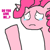 Size: 400x400 | Tagged: safe, artist:askpinkiepieandfriends, pinkie pie, earth pony, pony, g4, bust, frown, sad, simple background, solo, talking to viewer, teary eyes, white background