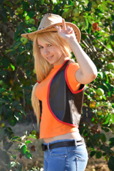 Size: 3072x4608 | Tagged: safe, artist:yuichan90, applejack, human, g4, clothes, cosplay, costume, cowboy hat, hat, irl, irl human, jeans, pants, photo, solo