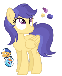 Size: 700x858 | Tagged: safe, artist:magicuniclaws, oc, pegasus, pony, female, mare, offspring, parent:flash sentry, parent:rainbow dash, parents:flashdash, simple background, transparent background