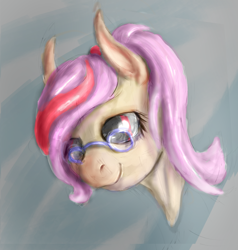 Size: 800x841 | Tagged: safe, artist:auntiefrost, derpibooru exclusive, oc, oc only, oc:understudy, earth pony, pony, bust, female, simple background, solo