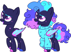 Size: 2928x2142 | Tagged: safe, artist:kurosawakuro, oc, oc only, bat pony, pony, bald, base used, clothes, female, high res, mare, simple background, solo, sweater, transparent background