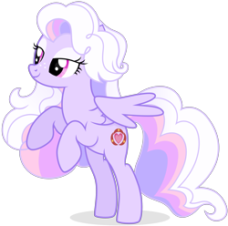 Size: 3875x3845 | Tagged: safe, artist:cirillaq, oc, oc only, oc:cloudy haze, pegasus, pony, female, high res, mare, simple background, solo, transparent background, vector