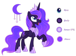 Size: 3024x2220 | Tagged: safe, artist:dawnheartyt, oc, oc only, alicorn, pony, alicorn oc, base used, ethereal mane, eyelashes, female, high res, hoof shoes, horn, jewelry, mare, open mouth, peytral, raised hoof, simple background, smiling, solo, starry mane, story included, tiara, transparent background, wings