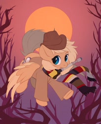 Size: 1348x1644 | Tagged: safe, artist:vistamage, oc, oc only, oc:mirta whoowlms, pegasus, pony, doctor who, female, solo