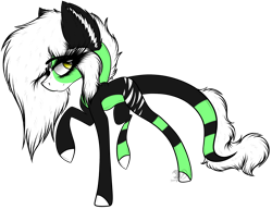 Size: 2500x1916 | Tagged: safe, artist:beamybutt, oc, oc only, earth pony, pony, colored hooves, ear fluff, earth pony oc, female, mare, raised hoof, simple background, solo, transparent background