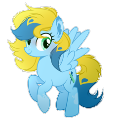 Size: 2480x2568 | Tagged: safe, artist:magicallightsentryyt, oc, oc only, oc:brush prism, pegasus, pony, female, high res, mare, simple background, solo, transparent background