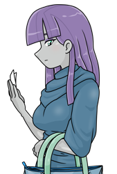 Size: 499x738 | Tagged: safe, artist:batipin, part of a set, maud pie, equestria girls, g4, female, simple background, solo, transparent background